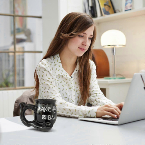 Unique Glazed Ceramic Coffee Mug Durable 1
