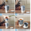 Gradient Porcelain Tea Mug with Lid & Infuser, 400ml BlackBlue White Gradient 5