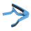 Strong Spring Alloy Guitar Capo with 5 Picks, Scratch-Resistant Blue 14