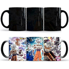 Dragon Ball Goku Color Changing Ceramic Mug, Thermal Coffee Tea Cup Novelty Gift