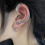 Snake Cuff Earring Stud 3