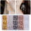 2600pcs 4mm/6mm Metal Earring Pad Stud Posts DIY Earring Making Supplies 2