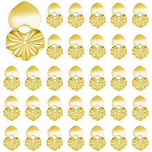 12 Pairs Magic Earring Backs, Hypoallergenic Adjustable Earring LiftersGold