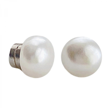 Magnetic Clip-On Pearl Earrings, Secure Fit, Non-Piercing, Comfortable, Multicolor8mm