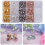 2600pcs 4mm/6mm Metal Earring Pad Stud Posts DIY Earring Making Supplies 5