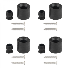 4-Pack Fade Resistant Utility Trailer Door Holder Set for Horse Trailers4