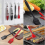 4-Piece Silicone Baking Brushes Set, Kitchen Gift 5