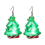 Christmas LED Light Up Flashing Bulb Dangling Earrings4 3