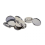 2x10Pcs 25mm Silver Brooch Blank Cabochon Bezel Setting Trays 2