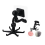 360 Rotating 5-Piece Kitchen Utensil Holder Hook SetBlack 2