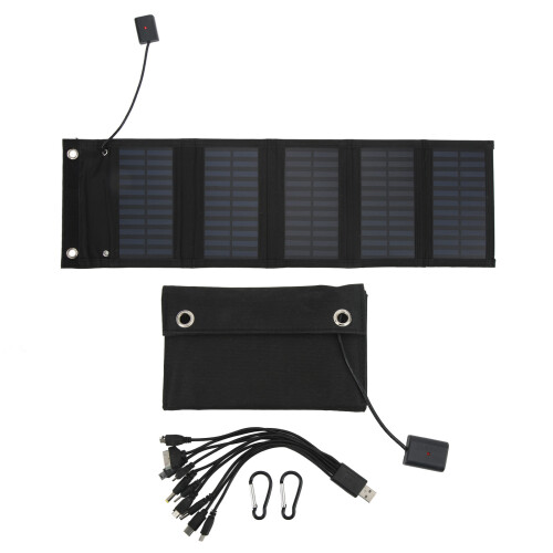 25W Folding Solar Panel Waterproof 20% Conversion for Cameras & Laptops 1