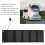 25W Folding Solar Panel Waterproof 20% Conversion for Cameras & Laptops 6