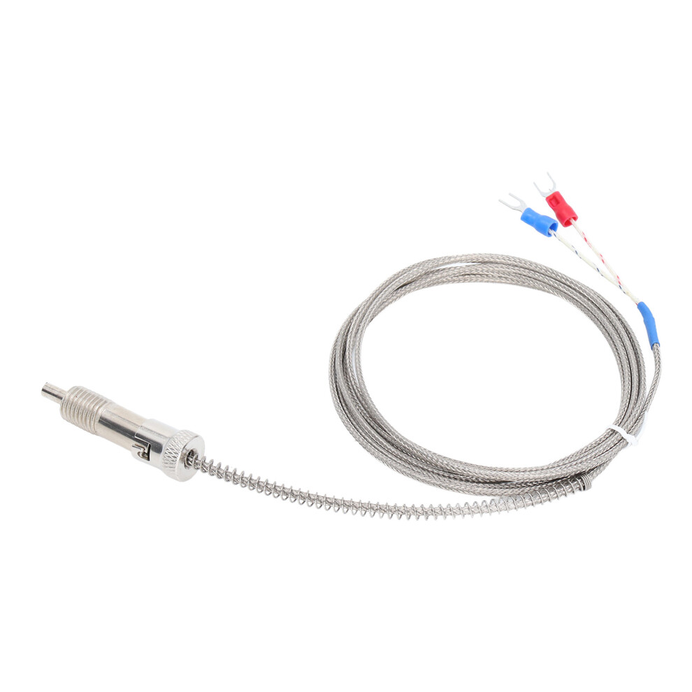 K Type Thermocouple Sensor Probe 0â400 M12 Thread 4m