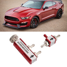 Manuelles Turbo-Boost-Controller-Kit Aluminiumlegierung 1–30 PSI Einstellbar Rot