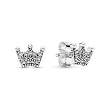 2025 New 925 Silver Infinite Heart Bow Stud Earrings Women's Fine Jewelry GiftAE037