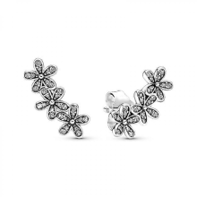 2025 New 925 Silver Infinite Heart Bow Stud Earrings Women's Fine Jewelry GiftAE062