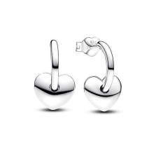 2025 New 925 Silver Infinite Heart Bow Stud Earrings Women's Fine Jewelry GiftAE143