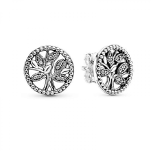 2025 New 925 Silver Infinite Heart Bow Stud Earrings Women's Fine Jewelry GiftAE070