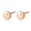 S925 Sterling Silver Single Zirconium Stud Earrings 1