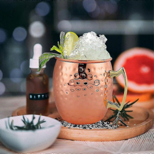 Moscow Mule Mugs, 4-Pack Copper Mug Gift Set 1