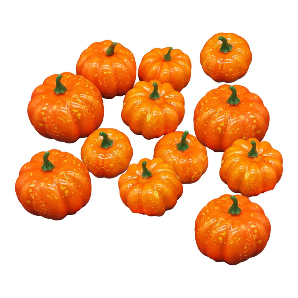 Pumpkin Props Artificial Pumpkins Set Stackable Handmade Fall