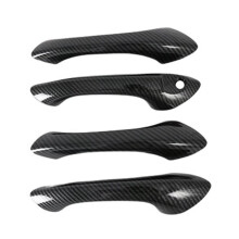 4Pcs Car Exterior Door Handles Door Handle Trim Decoration for Cavalier Onix 2019-2021