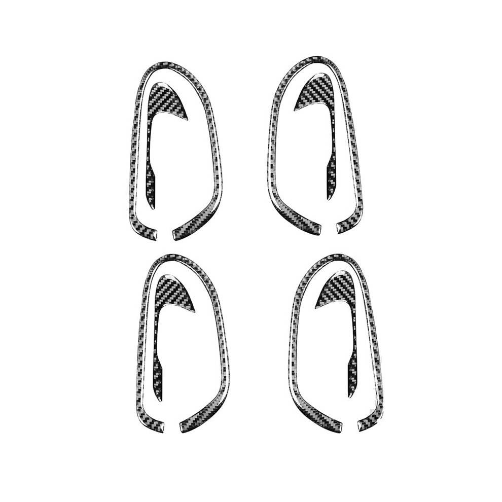 8Pcs Carbon Fiber Interior Door Handle Cover Trim For 2006-2011 Light 6032472320137