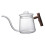 (700ML) Elegant Hand Blown Glass Coffee Kettle Ergonomic Handle Gooseneck 2
