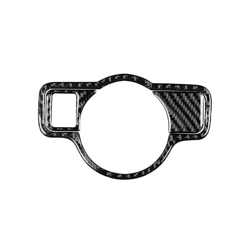 For C Class W204 Real Carbon Fiber Car Headlight Decor Cover Trim Grain 4712072779697