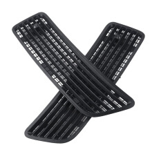 1Pair Hood Upper Grille Vent Radiator Cover Trim for W221 W216 W251 2007-2013 A2218800205 A2218800305