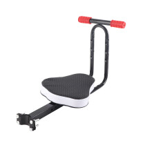Front-Mounted Child Bicycle Carrier, Quick Disconnect Assembly for Effortless Setup, Comfortable and Safe Seat for Toddlers
