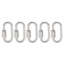 Locking Carabiner For Backpacks, Screw Lock Design Facilitates Safe And Easy Usage, Exceptional Corrosion Resistance Ensures Durability In Various