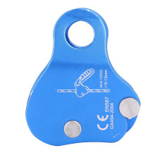 Aventurero's Choice, Agarre de cuerda de escalada para protección contra caídas en montaña, ligero y de alta resistencia, aluminio aeroespacial