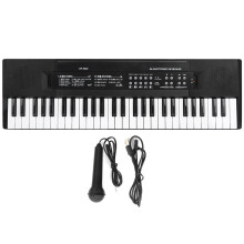 Safe Abs Material Children'S Keyboard, Travel Friendly Portable Digital Piano With Glossy Edges To Prevent Finger Injuries, Suitable For 3-12 Year
