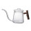 (700ML) Elegant Hand Blown Glass Coffee Kettle Ergonomic Handle Gooseneck 1