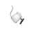(480ML) Stylish Borosilicate Glass Tea Kettle Precision Spout Ergonomic Handle 1