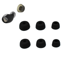 Öronproppar i silikon för Jabra Elite 75t/ 65t/ Active/Sport Evolve, S/M/L Black