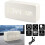 Digital LED alarm clock White 3