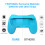 Nintendo Switch Joy-Con Controller Grip 2er-Pack Rot/Blau 4