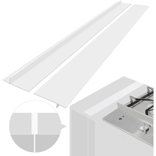 Tetningslist for komfyr, 61,5 cm, 2-pakning White