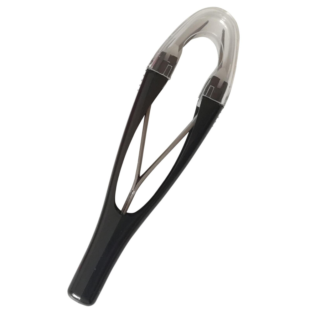 Black (, 9.2Cm) Professional Eyebrow Plucker Automatic Retractable Eyebrow Tweezers