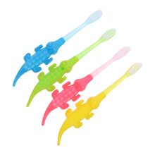 Handheld Toothbrush 8Piece Set Soft Bristles Ergonomic Cartoon Design Durable Material For All Ages