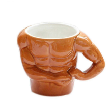 Creative Macho Muscle Mug Funny Ceramic Coffee Cup