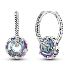 Orstarry 925 Sterling Silver Crystal Drop Earrings for Women, Fashion Party Jewelry GiftKTE339