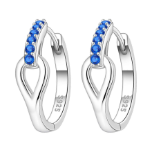 Orstarry 925 Sterling Silver Crystal Drop Earrings for Women, Fashion Party Jewelry GiftOTE4166