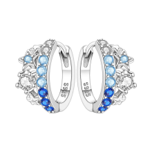 Orstarry 925 Sterling Silver Crystal Drop Earrings for Women, Fashion Party Jewelry GiftOTE4160
