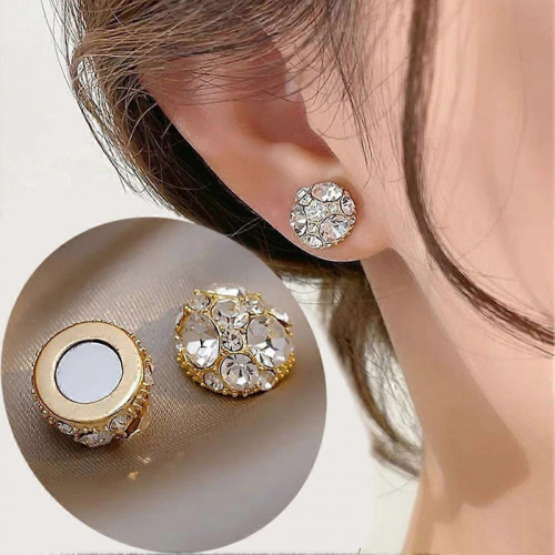 Secure Fit Magnetic Earrings for Adults & TeensSilver 1
