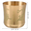 Vintage Copper Tea Cup Multi-functional Buddha Water Offering MugGolden 4