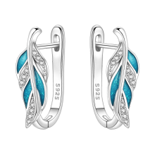 Orstarry 925 Sterling Silver Crystal Drop Earrings for Women, Fashion Party Jewelry GiftOTE4194