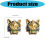 Handcrafted Egyptian Pharaoh Enamel Dripping Ear Studs Gold PlatedMulticolor 3